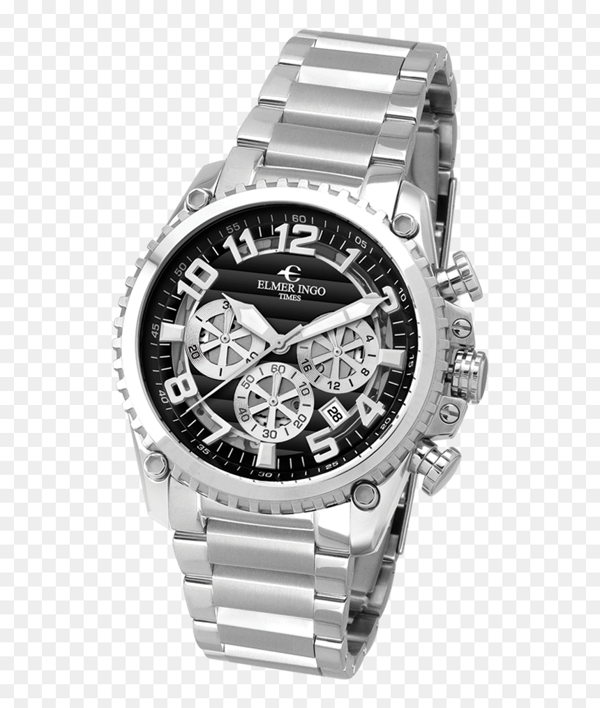 Elmer Ingo Arelitetta Black - Analog Watch, HD Png Download - gents model png