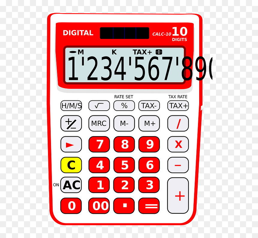 Calculator Clipart - Ds 3b 卡西歐 Casio, HD Png Download - calculator clipart png
