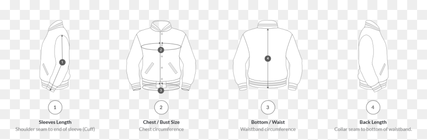 Hoodie, HD Png Download - bomber jacket template png