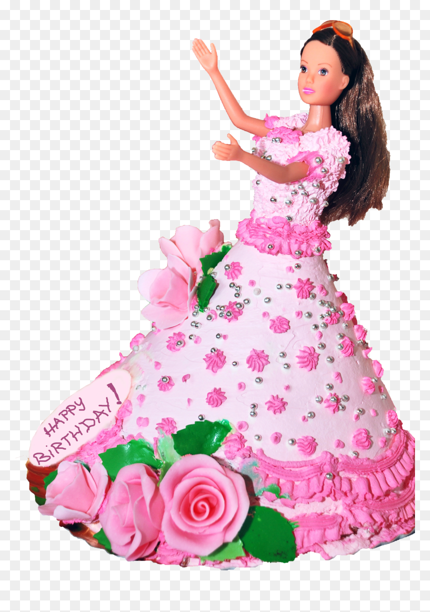 Pink Birthday Cake Png, Transparent Png - pink birthday cake png