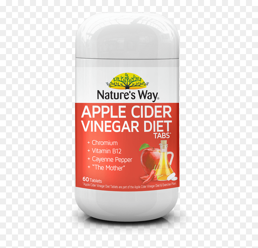 9314807064983 - Nature's Way Apple Cider Vinegar Diet, HD Png Download - apple tab png