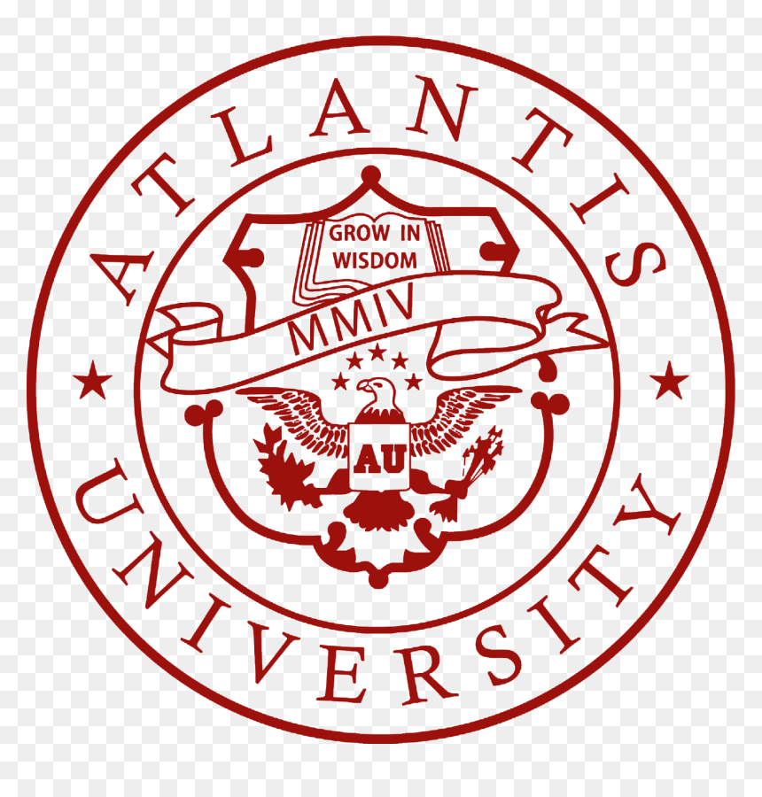Atlantis University Logo - Atlantis University, HD Png Download - university of miami logo png