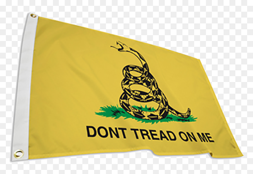 Dont Tread On Me Flag, HD Png Download - gadsden flag png