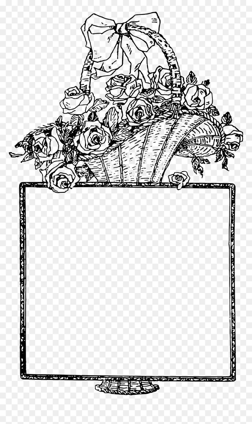 Illustration, HD Png Download - book frame png