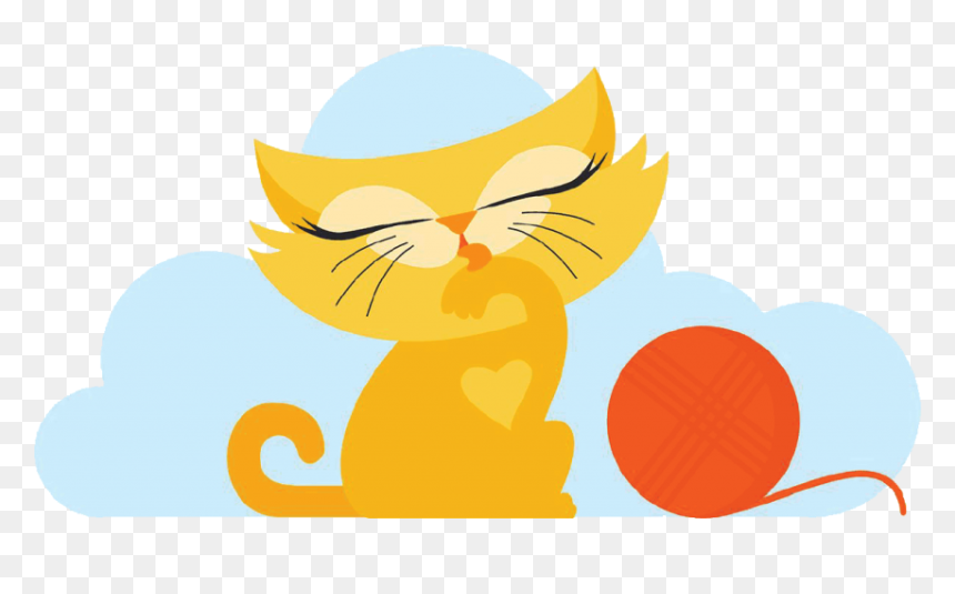 Cartoon, HD Png Download - kitten clipart png