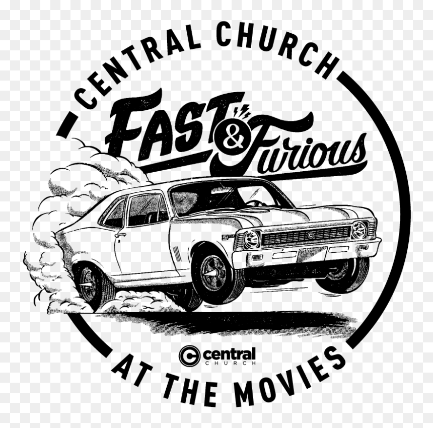 Fast And Furious Illustration, HD Png Download - fast and furious png