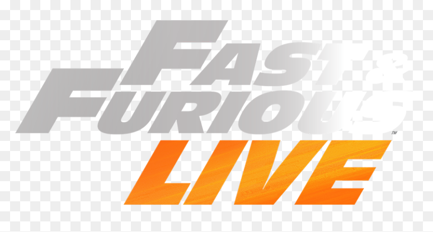 Fast And Furious Live Logo, HD Png Download - fast and furious png