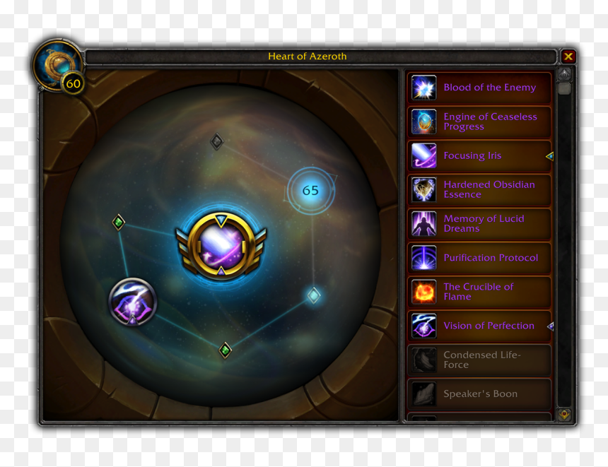 Heart Of Azeroth 8.2, HD Png Download - killer frost png