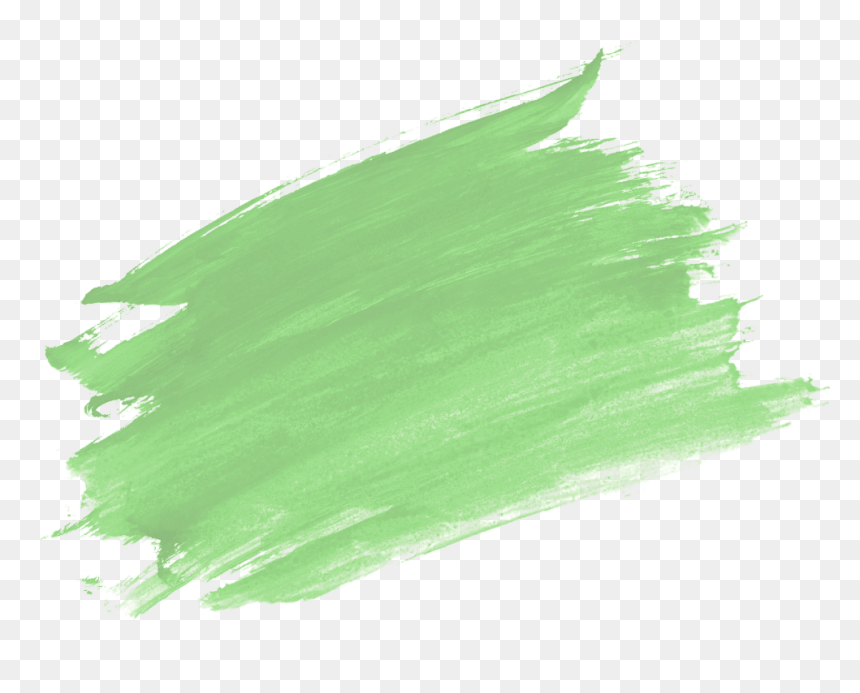 Grass, HD Png Download - green brush stroke png