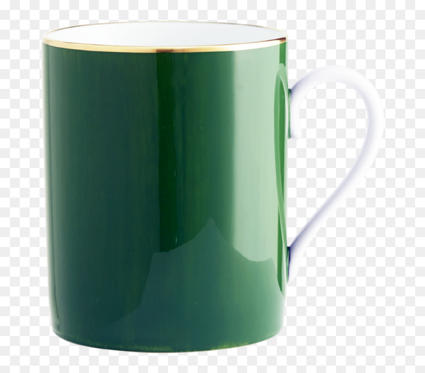 Coffee Cup, HD Png Download - green brush stroke png