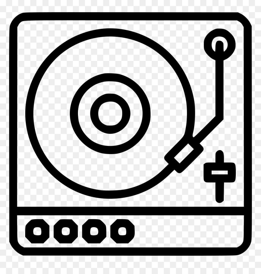 Turntable Icon Png, Transparent Png - table icon png