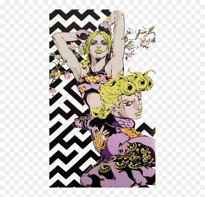 Jolyne Kujo Giorno Giovanna, HD Png Download - giorno giovanna png