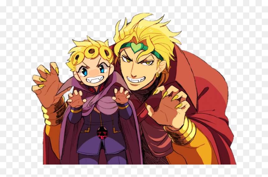 Giorno Giovanna And Dio, HD Png Download - giorno giovanna png