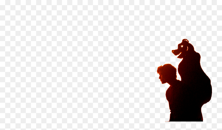 Silhouette, HD Png Download - jungle book png