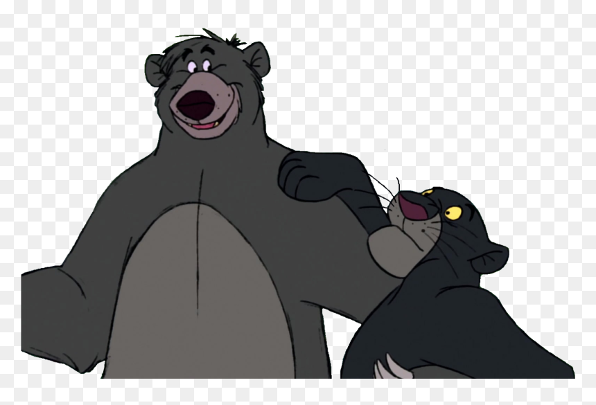 Baloo, HD Png Download - jungle book png