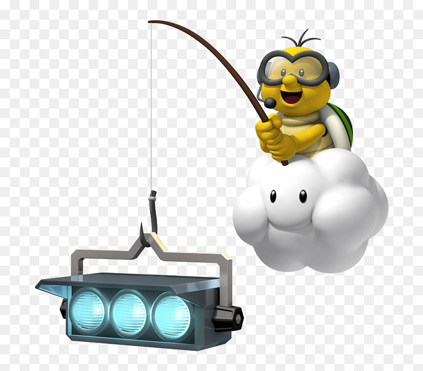Mario Kart Start Guy, HD Png Download - waluigi head png