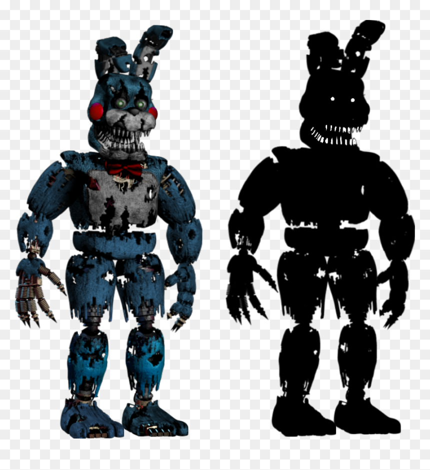 Action Figure, HD Png Download - nightmare bonnie png