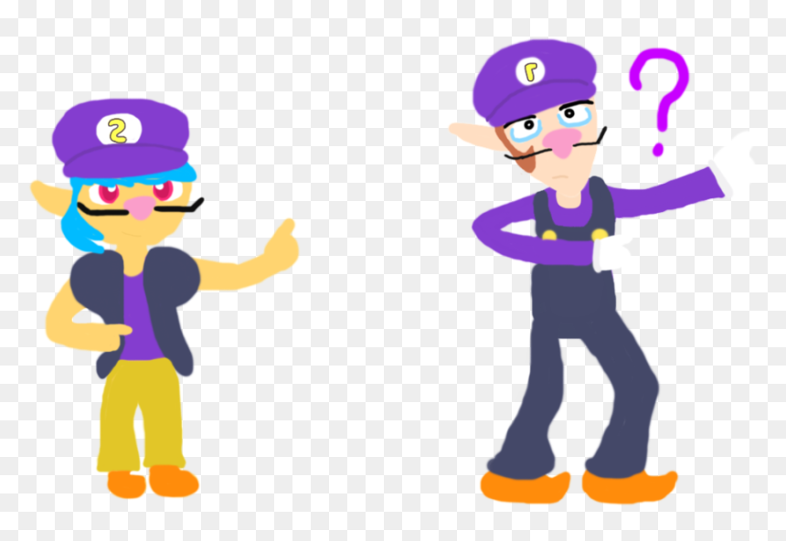 Cartoon, HD Png Download - waluigi head png