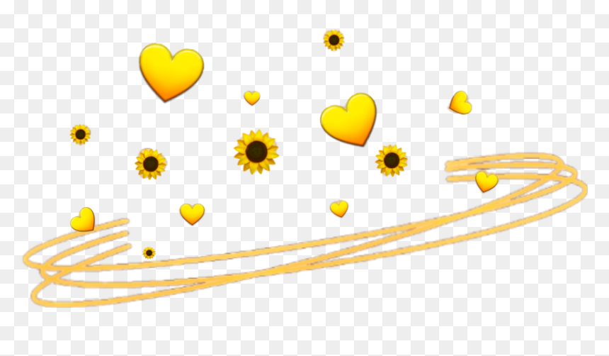 Picsart Sunflower Emoji, HD Png Download - sunflower emoji png