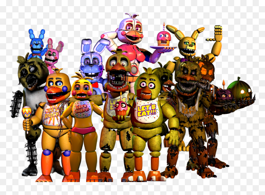 Cartoon, HD Png Download - nightmare bonnie png