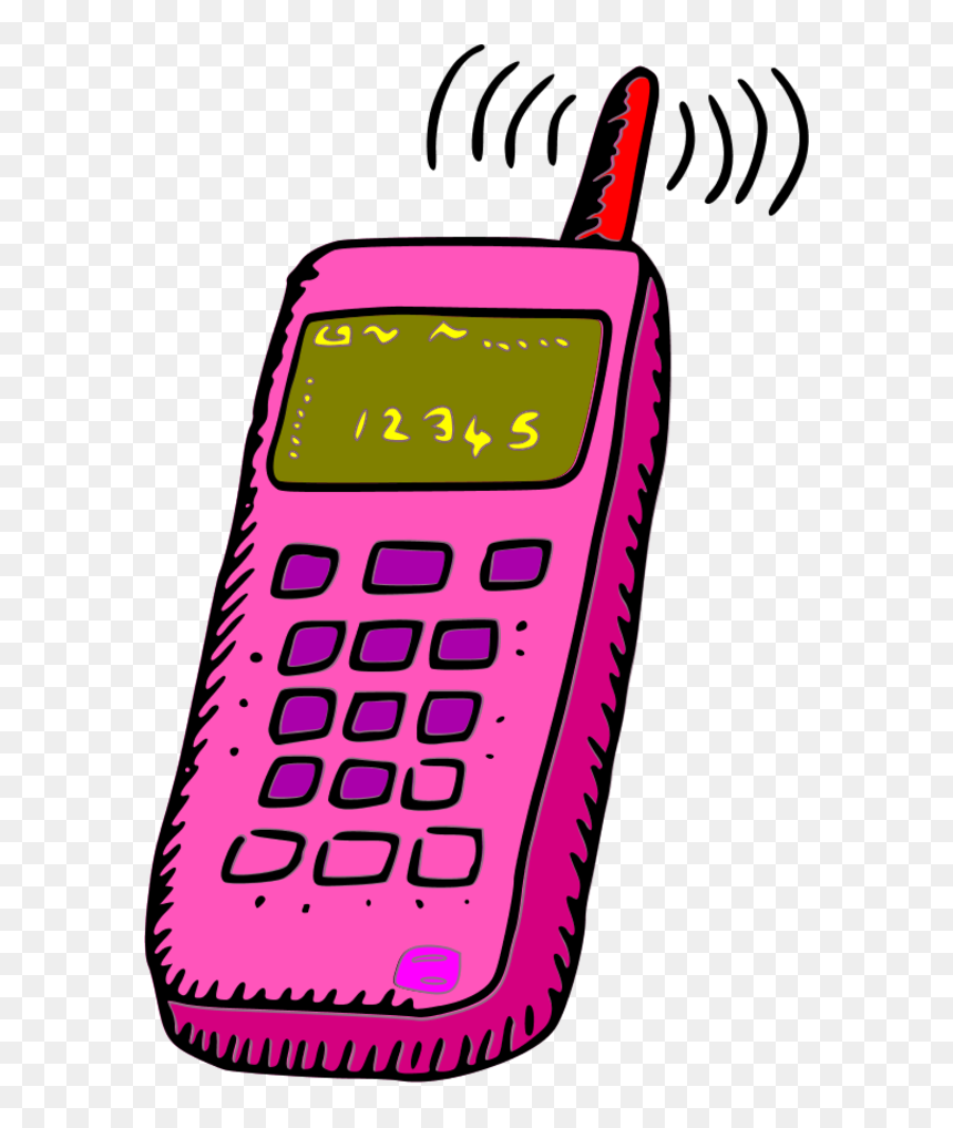 Mobile Phone Clipart, HD Png Download - mobile vector png