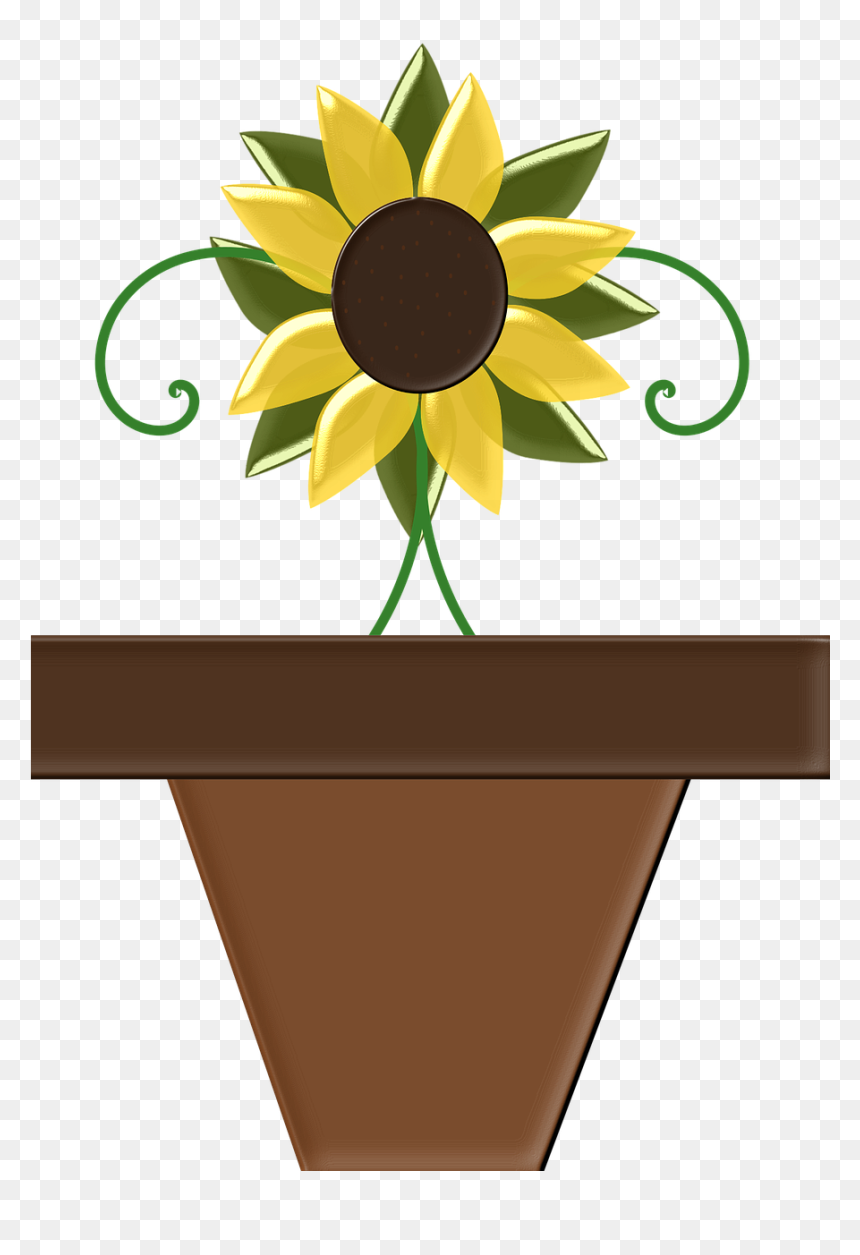 Common Sunflower, HD Png Download - sunflower emoji png
