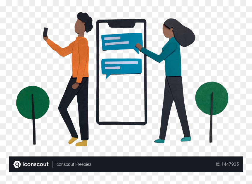 Illustration, HD Png Download - mobile vector png