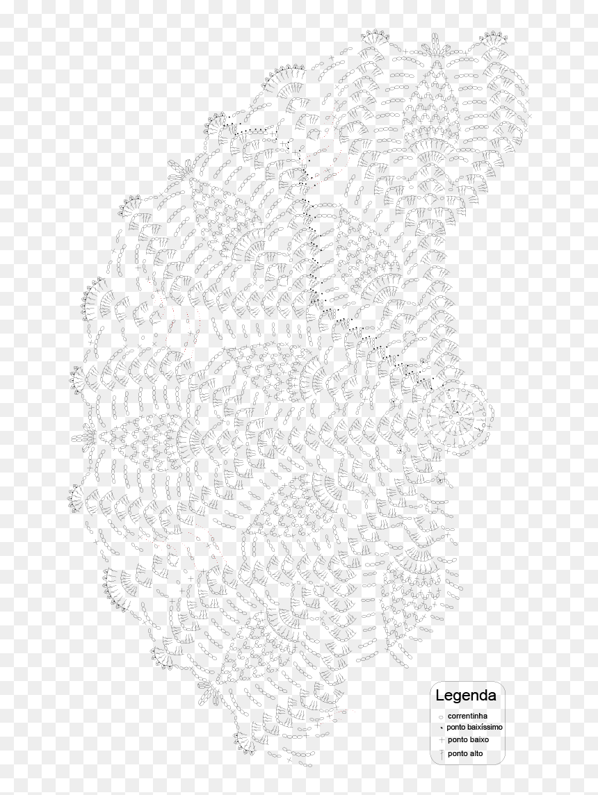 Drawing, HD Png Download - white doily png