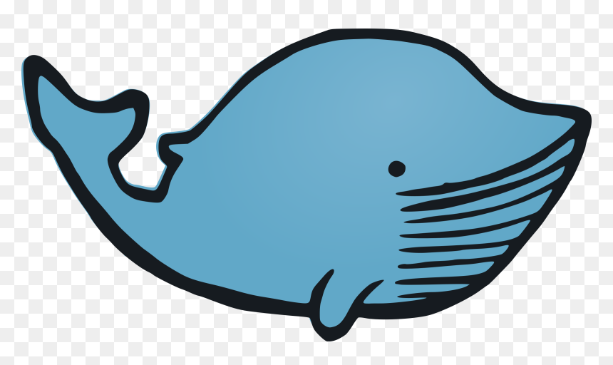 Clipart Fish And Whales, HD Png Download - whale tail png