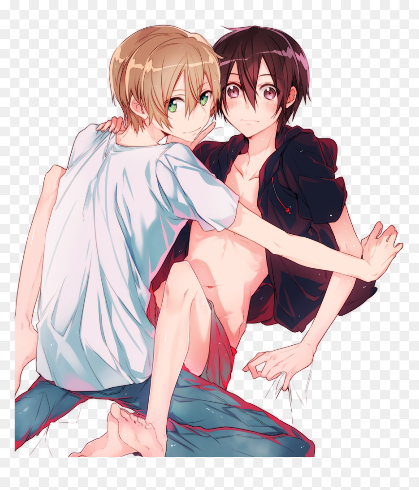 Kirito And Eugeo Yaoi, HD Png Download - yaoi png