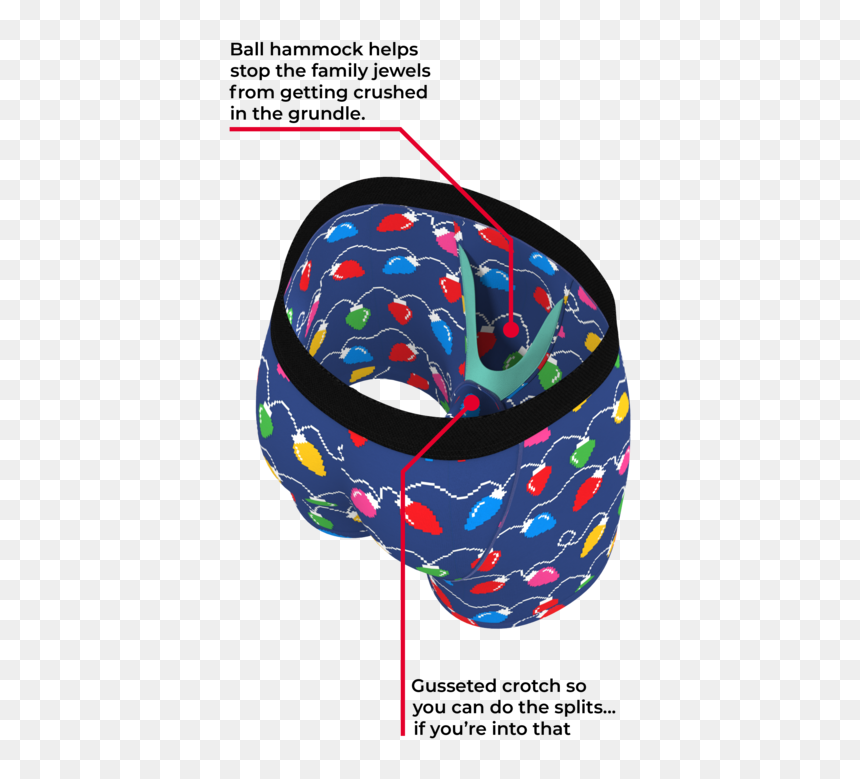 Ball Hammock, HD Png Download - hanging christmas lights png