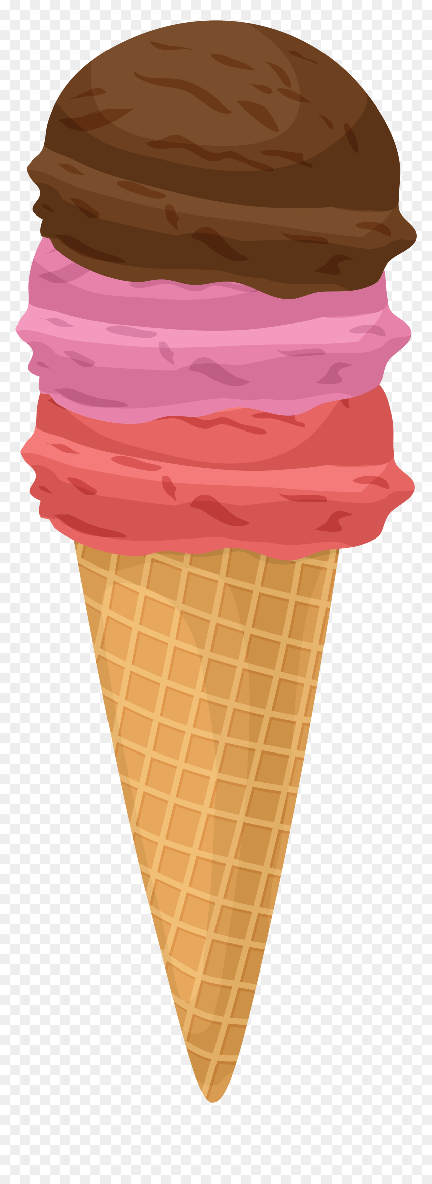Ice Cream Cone, HD Png Download - ice cream cone clipart png