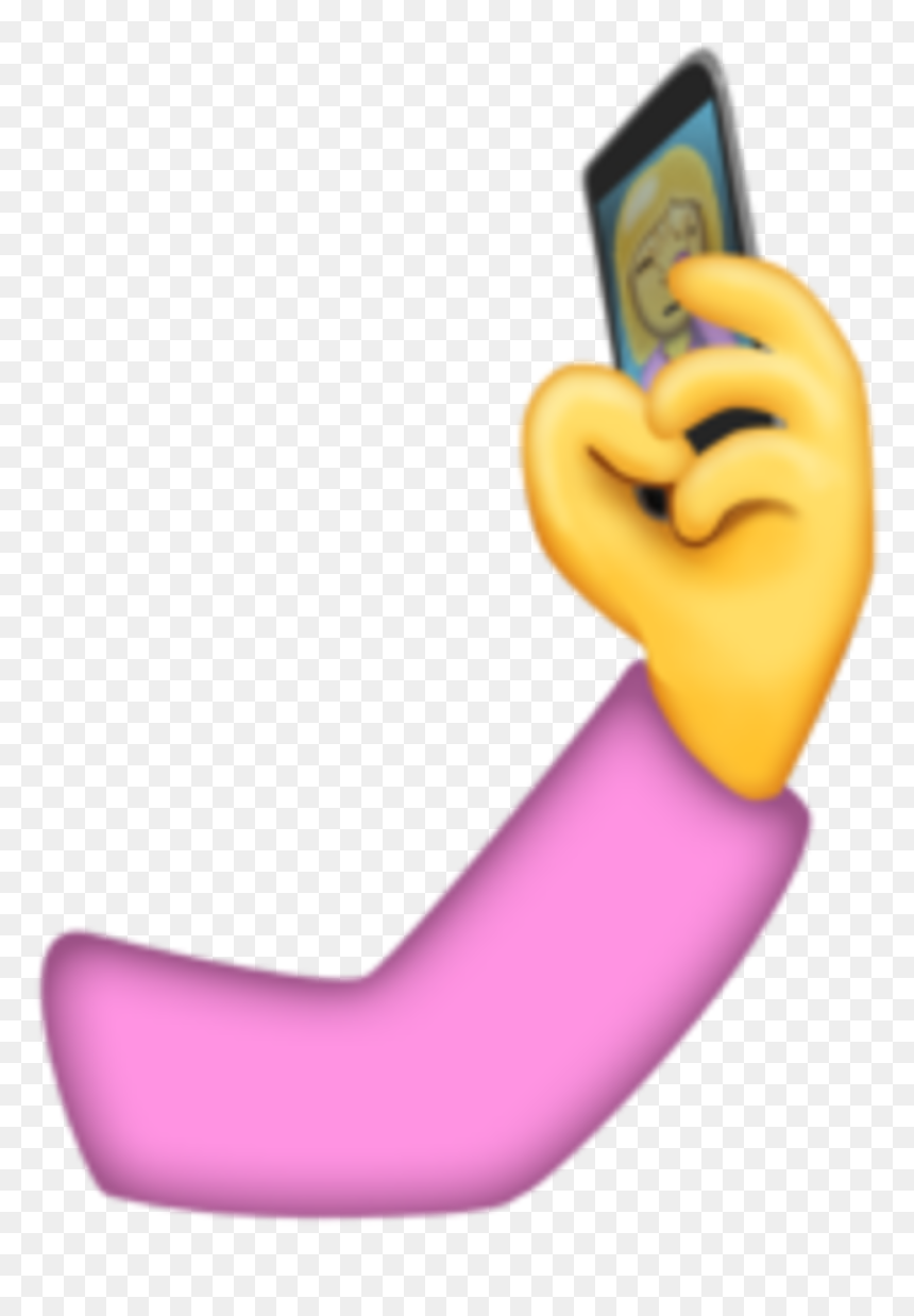 Emoji Selfie, HD Png Download - thumb emoji png