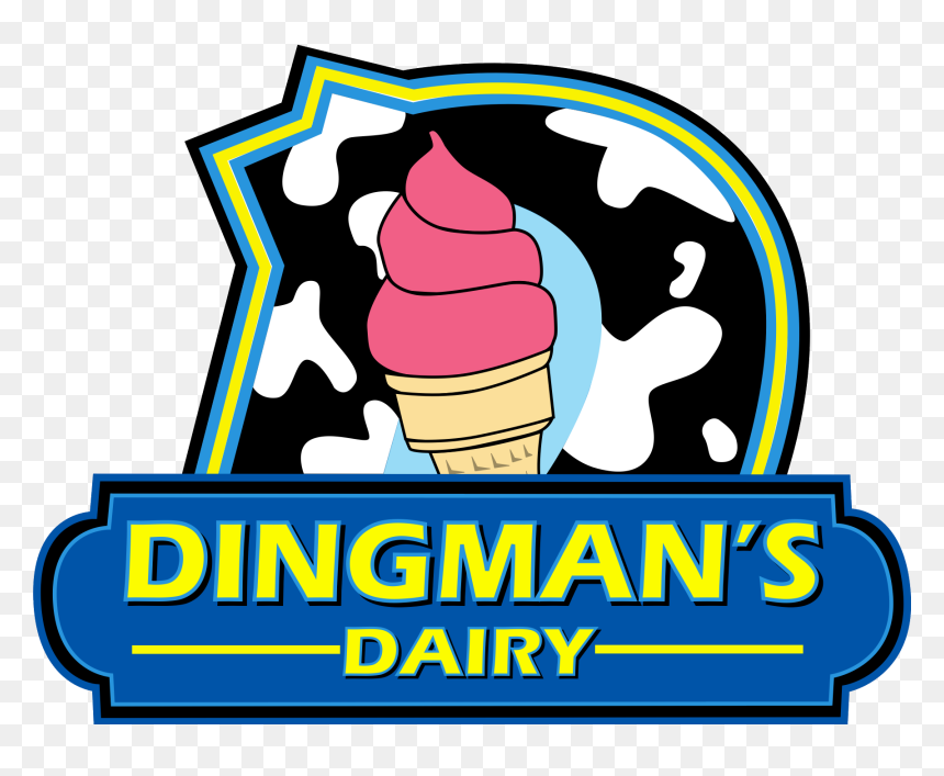 Dingman's Dairy, HD Png Download - ice cream cone clipart png