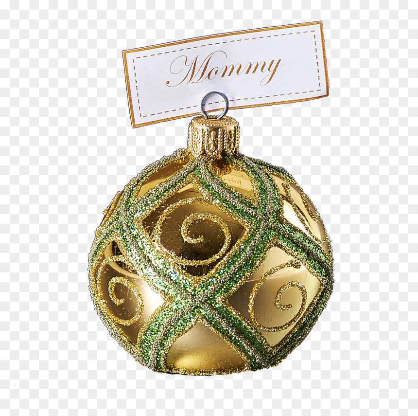 Christmas Ornament, HD Png Download - green diamond png