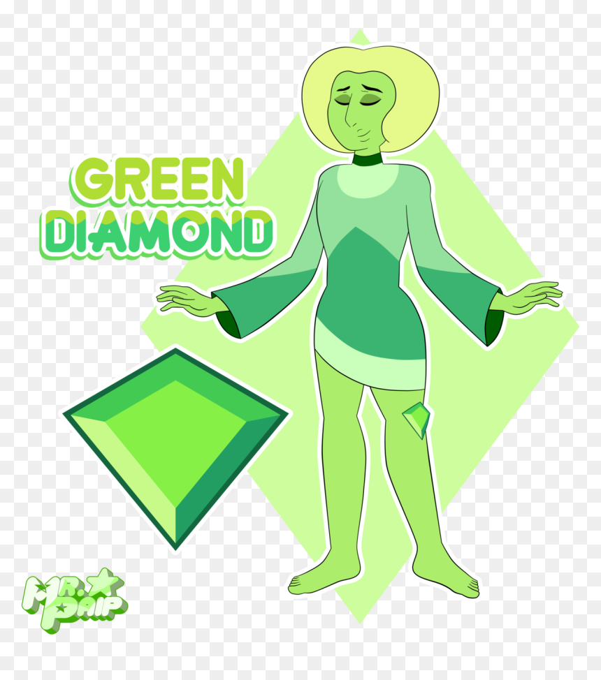 Illustration, HD Png Download - green diamond png