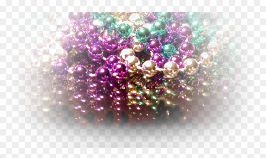 Pearl, HD Png Download - mardi gras beads border png