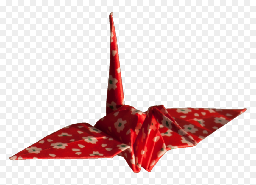 Origami Crane Png, Transparent Png - origami crane png