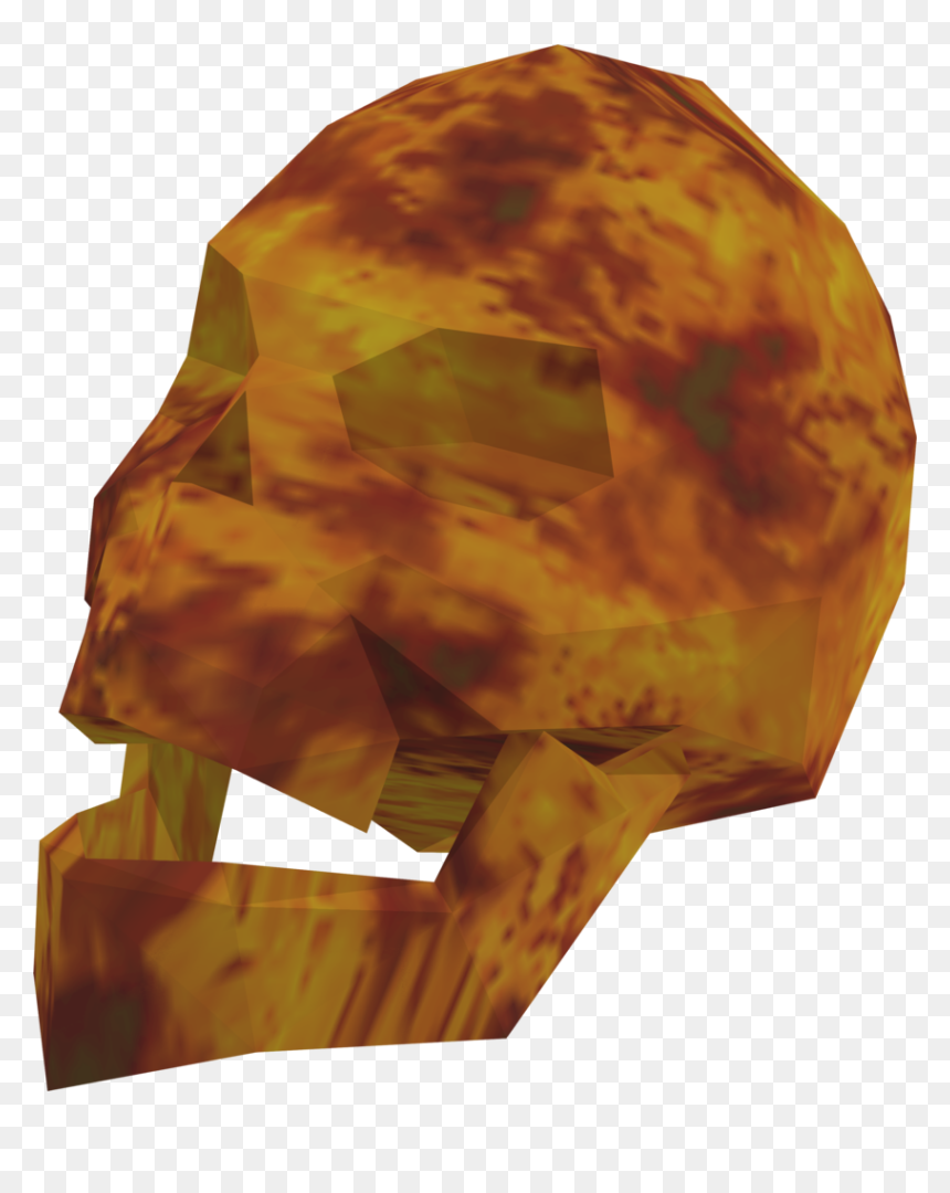 Crystal, HD Png Download - flaming skull png