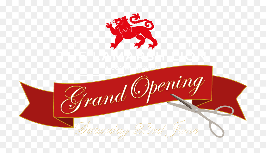 Calligraphy, HD Png Download - grand opening ribbon png