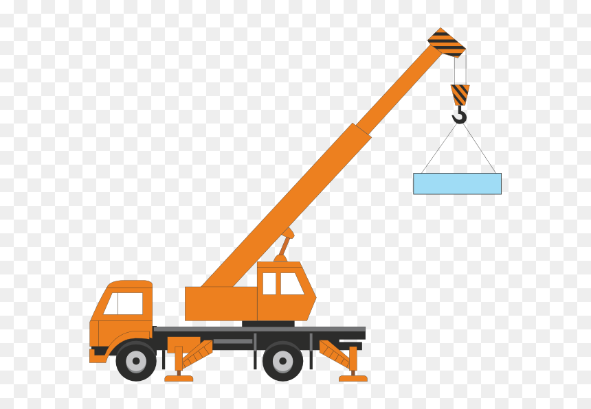 Construction Crane Clip Art, HD Png Download - origami crane png