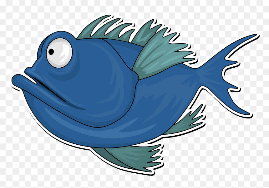 Clip Art, HD Png Download - fish drawing png