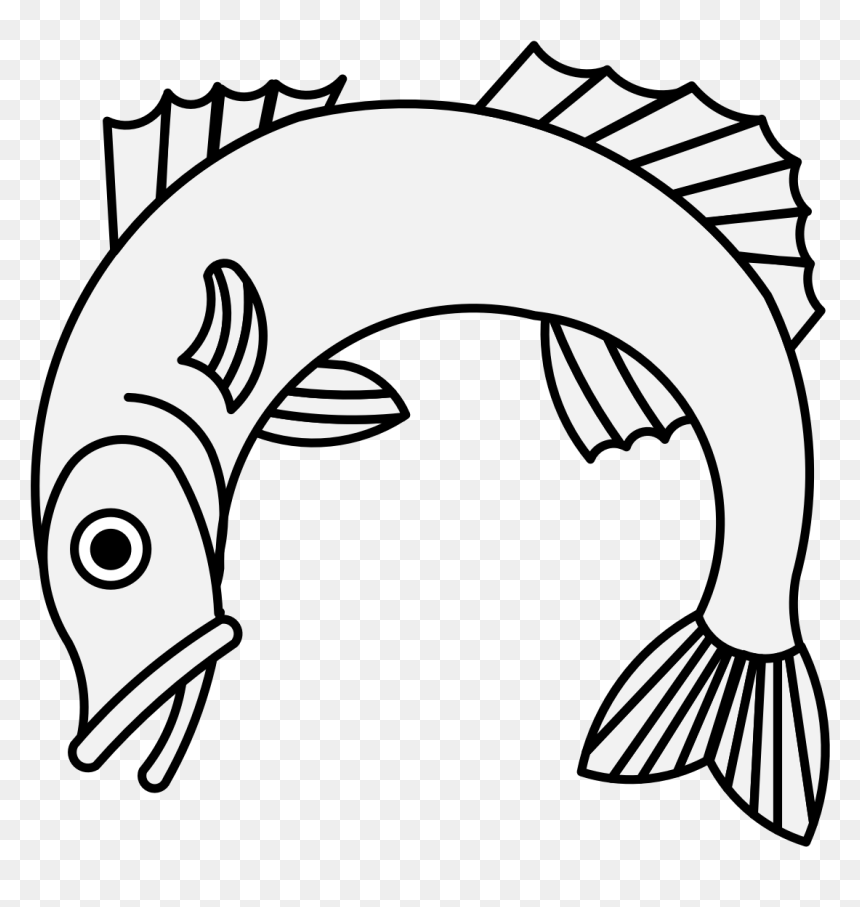 Clip Art, HD Png Download - fish drawing png