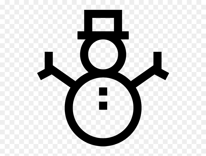 Cross, HD Png Download - snowman emoji png