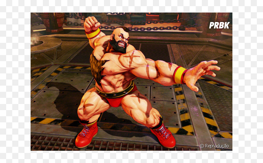 Street Fighter Five Zangief, HD Png Download - zangief png
