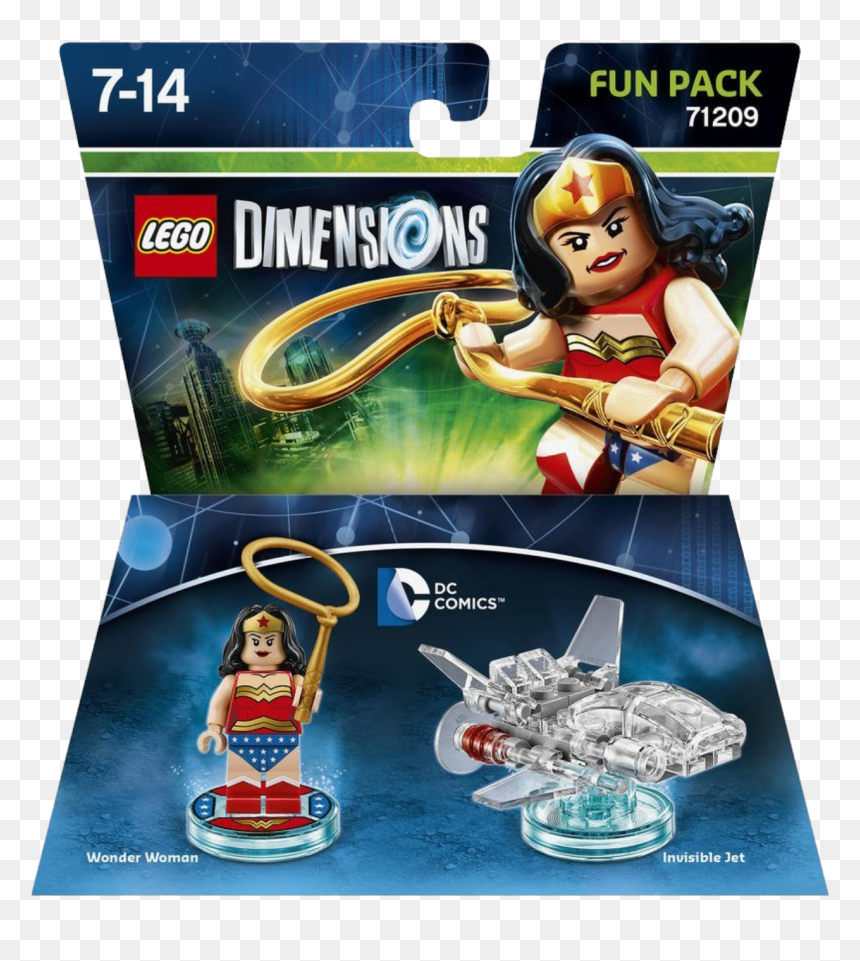 Lego Dimensions Wonder Woman, HD Png Download - lego dimensions png