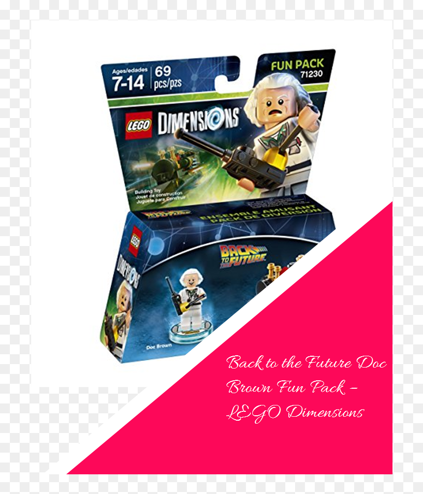Lego Dimensions Doc Brown, HD Png Download - lego dimensions png