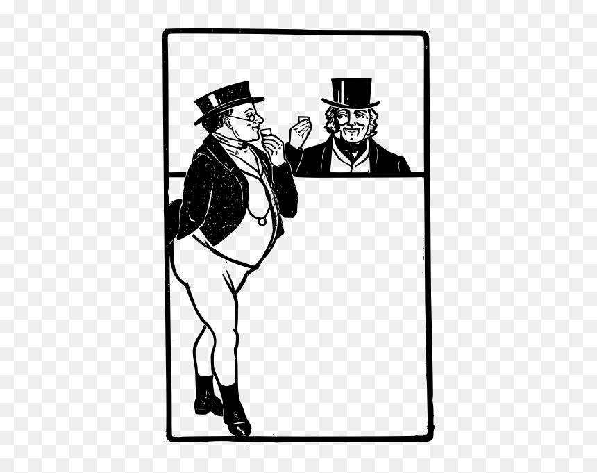Gents Drink Frame - Cartoon, HD Png Download - gents model png