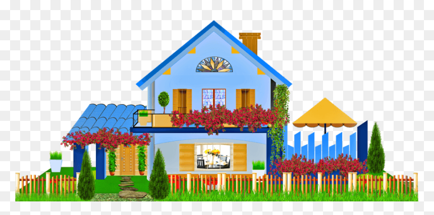 House Diagram - Building, HD Png Download - plumeria tree png