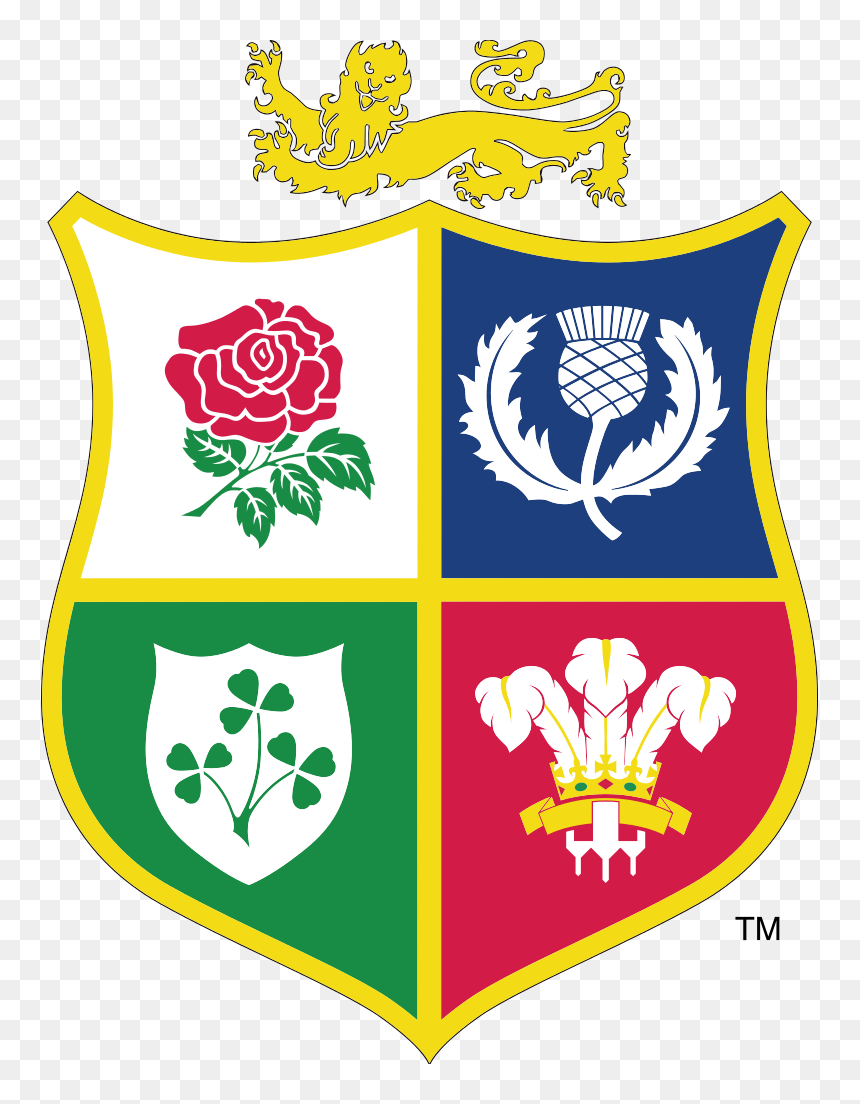 British Irish Lions Scottie - British And Irish Lions Logo Png, Transparent Png - lion tattoo png